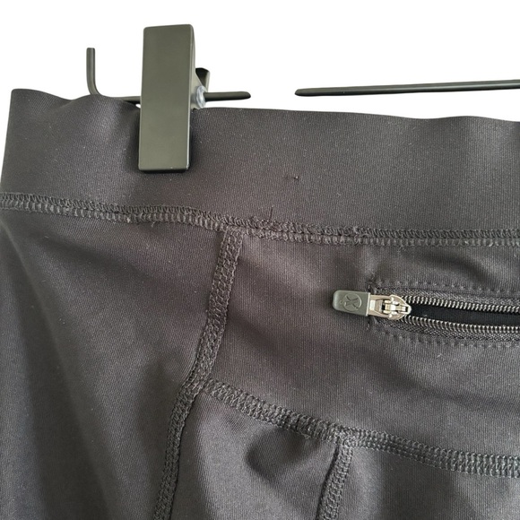 Xersion Black Fitted Athletic Leggings Exercise Gym Workout Women’s Size Medium - Picture 8 of 16